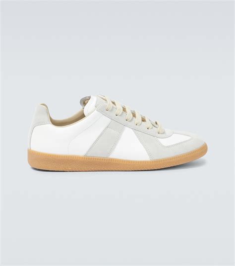 fake margiela shoe label|margiela leather sneakers.